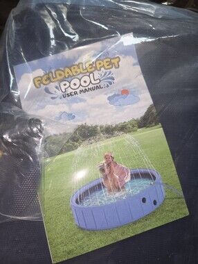 Foldable Pet Pool - Blue